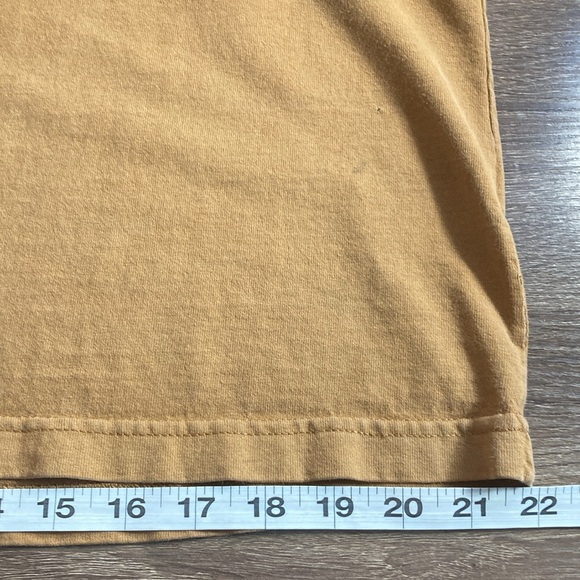 Carhartt Original Fit Pocket T-Shirt Men's Medium Tan Pre Owned - Picture 7 of 9